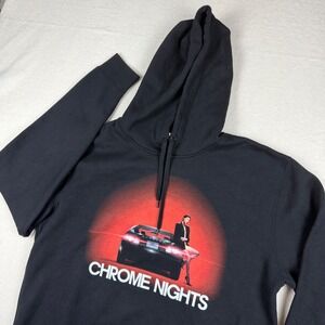 Chromeo The Midnight Chrome Nights Tour 2023 Hoodie Mens XL Black AS Colour